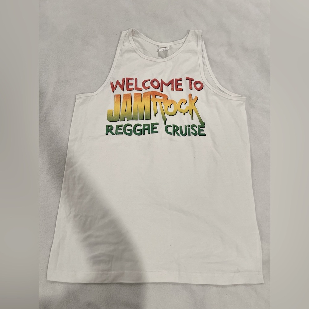 Welcome to Jamrock Reggae Cruise Tank Top